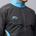 Colorblocked With Printed Detail Hooded Tracksuits